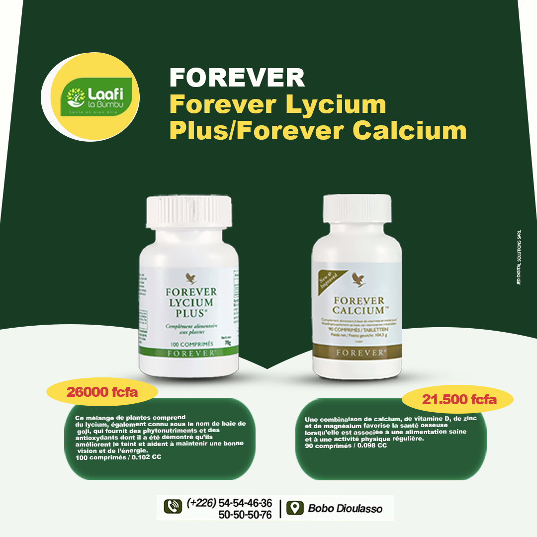 FOREVER Lycium Plus/Forever Calcium